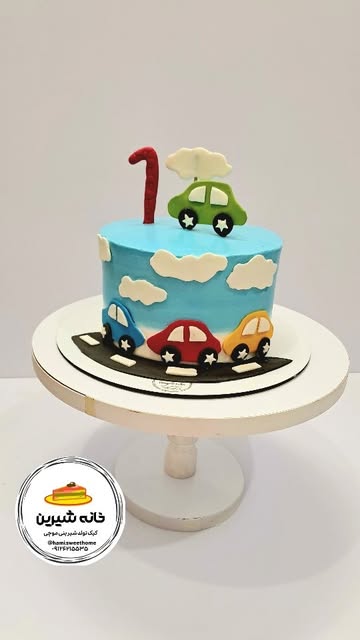 کیک با تم ماشین